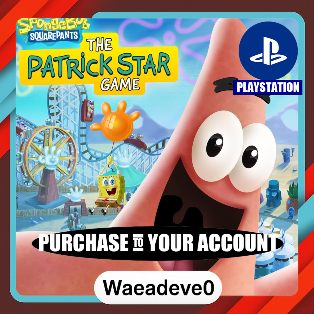 SpongeBob SquarePants™: The Patrick Star Game – PlayStation (PSN) – Purchase in Your