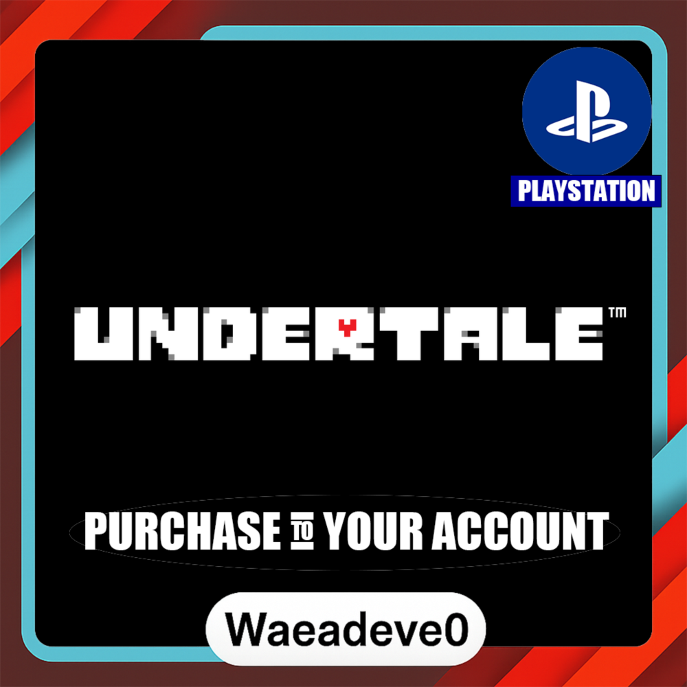 Undertale – PlayStation (PSN) – Purchase in Your Account