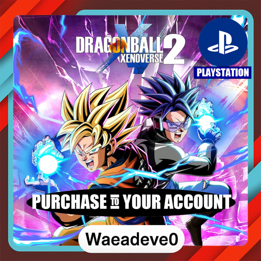 DRAGON BALL XENOVERSE 2 – PlayStation (PSN) – Purchase in Your Account