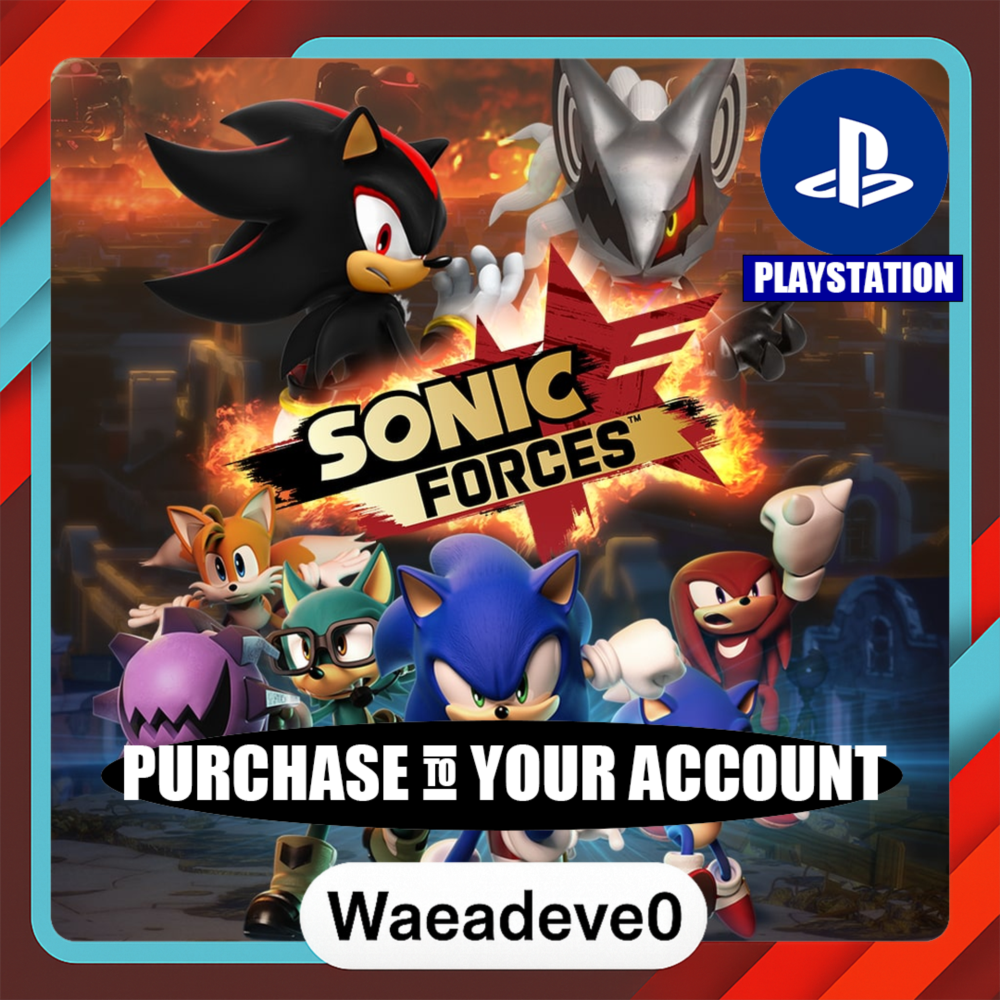 SONIC FORCES™ – PlayStation (PSN) – Purchase in Your Account