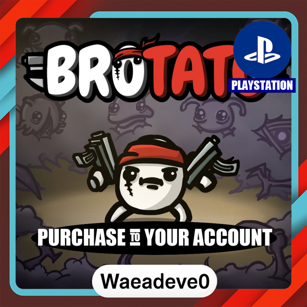 Brotato PS4 & PS5 – PlayStation (PSN) – Purchase in Your Account