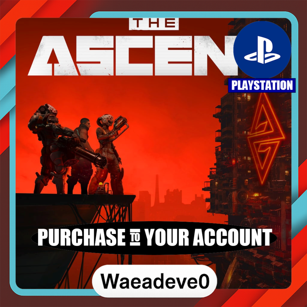 The Ascent PS4 & PS5 – PlayStation (PSN) – Purchase in Your Account