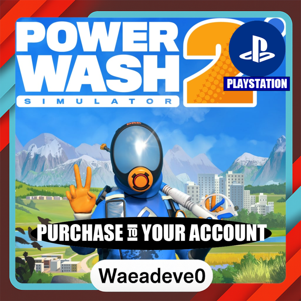 PowerWash Simulator 2 – PlayStation (PSN) – Purchase in Your Account