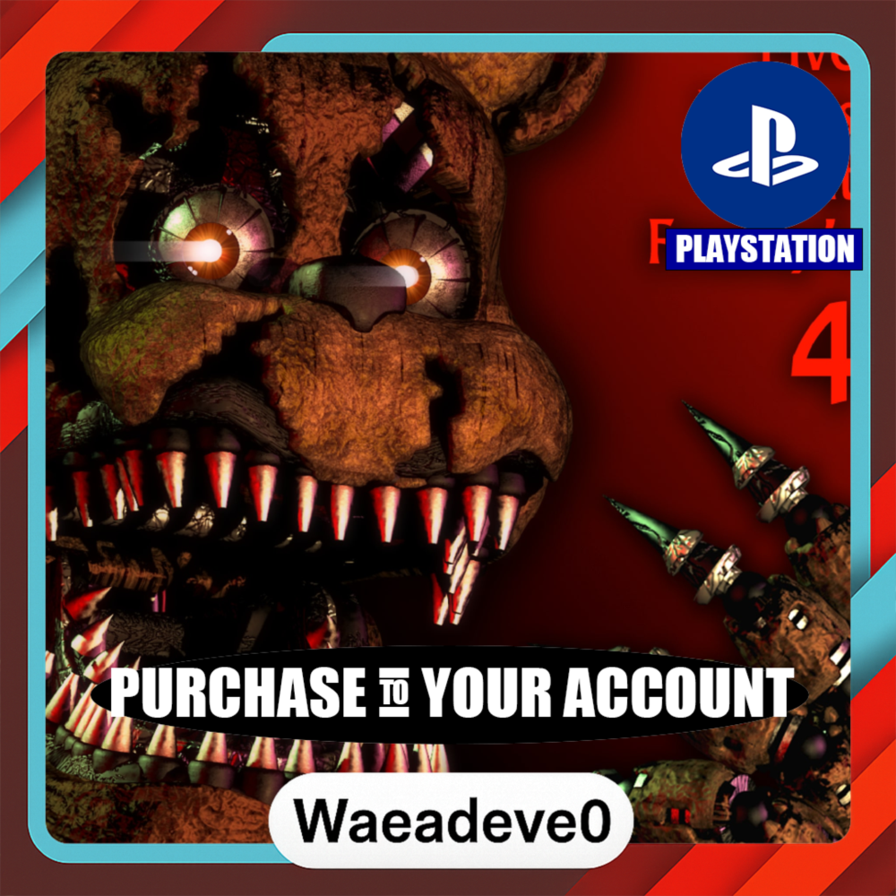 Five Nights at Freddy's 4 – PlayStation (PSN) – Purchase in Your Account