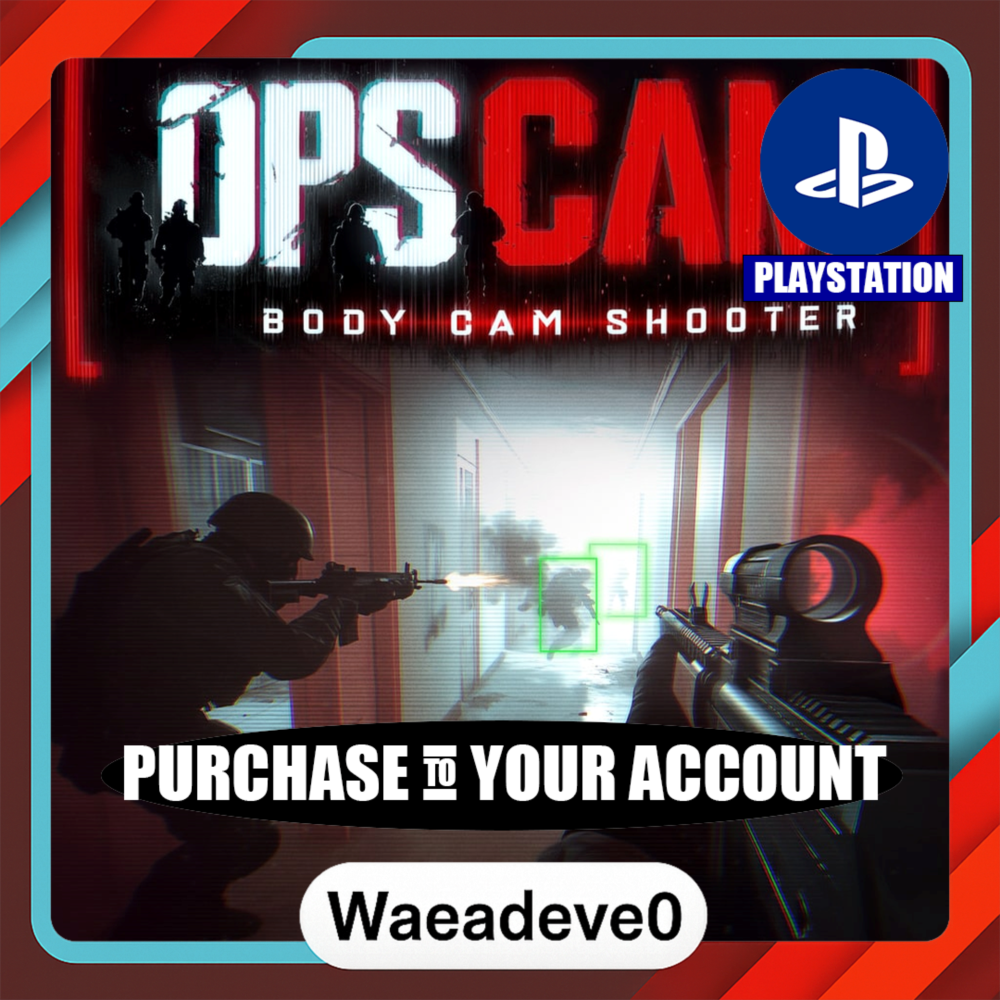 OpsCam - Body Cam Shooter – PlayStation (PSN) – Purchase in Your Account