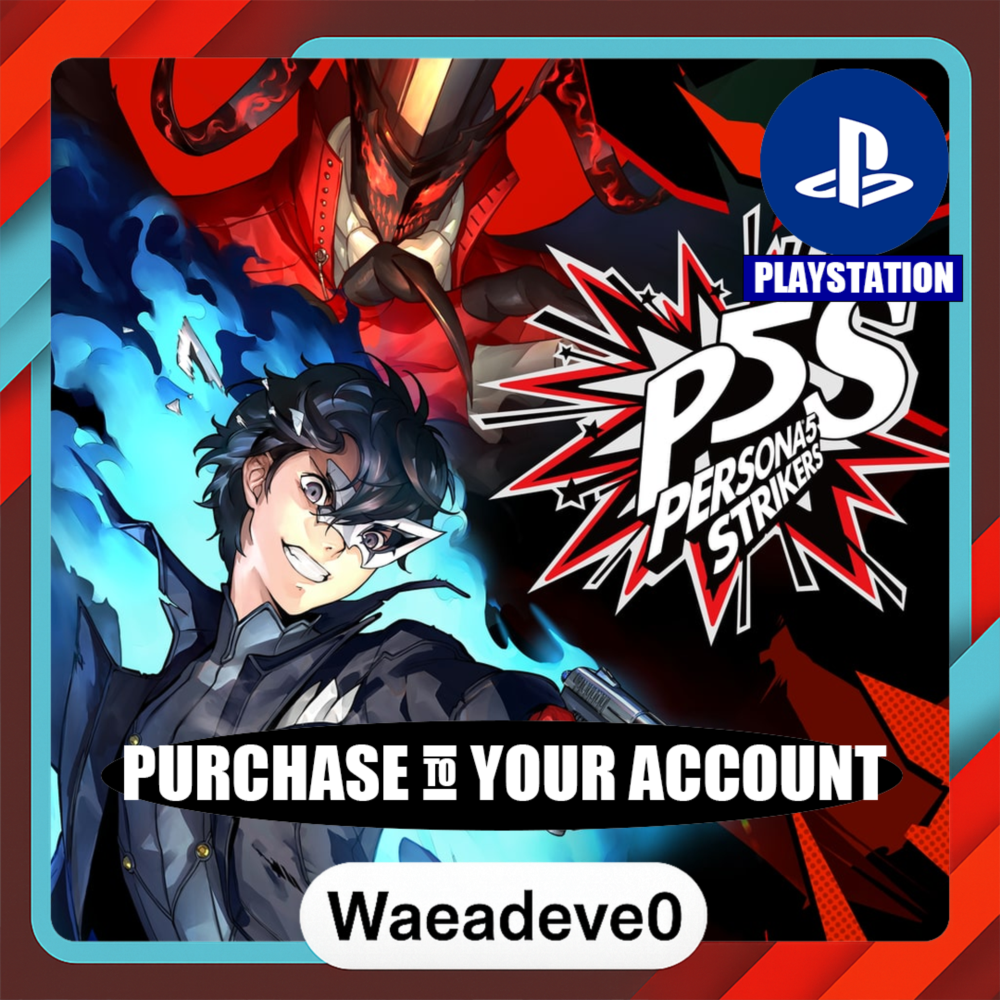 Persona®5 Strikers – PlayStation (PSN) – Purchase in Your Account