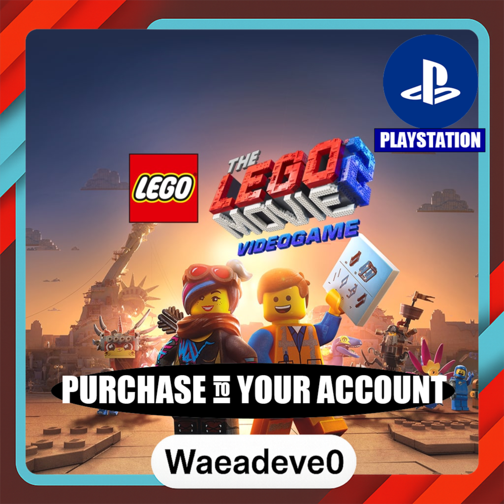 The LEGO Movie 2 Videogame – PlayStation (PSN) – Purchase in Your Account