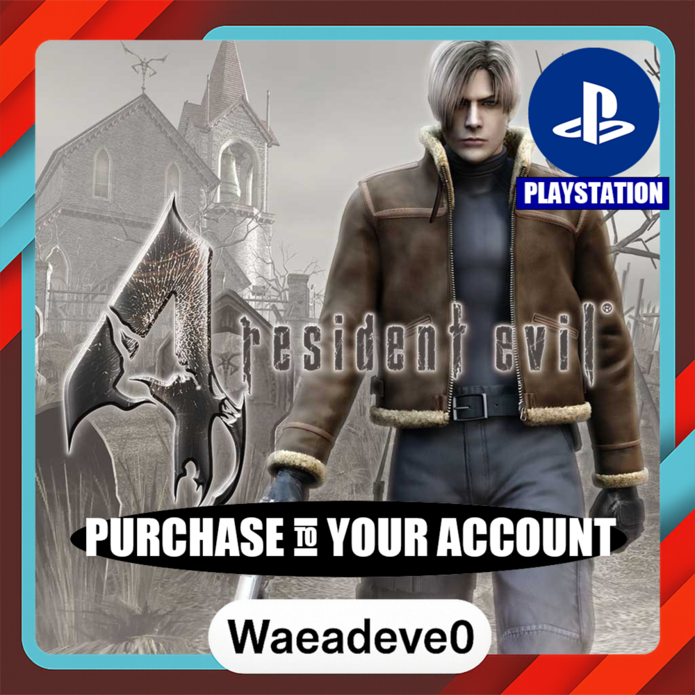 resident evil 4 (2005) – PlayStation (PSN) – Purchase in Your Account