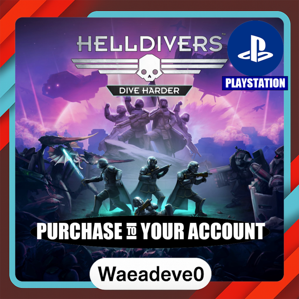 HELLDIVERS™ Dive Harder Edition – PlayStation (PSN) – Purchase in Your Account