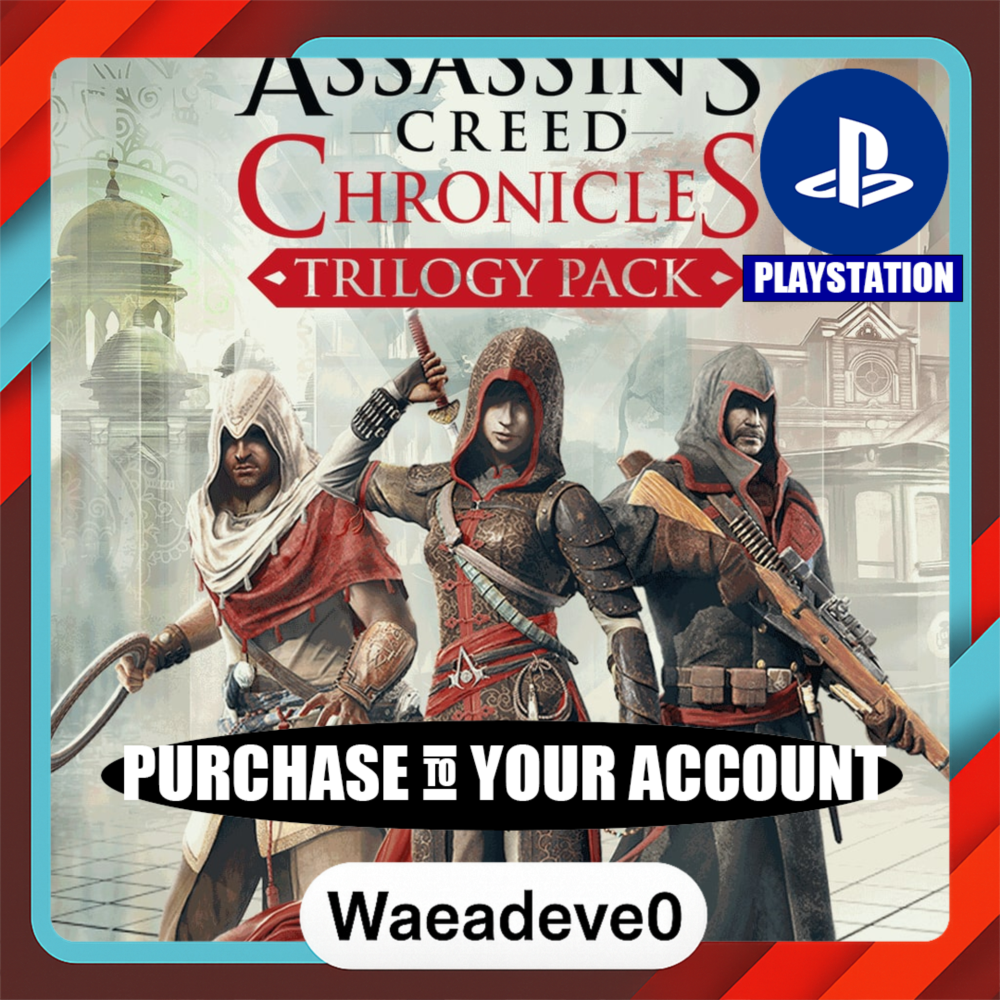 Assassin's Creed Chronicles – Trilogy – PlayStation (PSN) – Purchase in Your Account