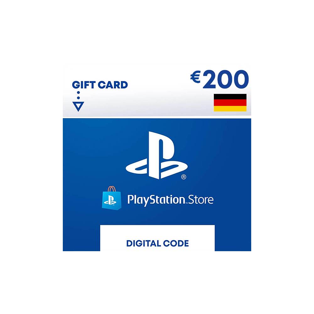 PlayStation Network Card PSN 200 EUR (DE) (Playstation/DE)