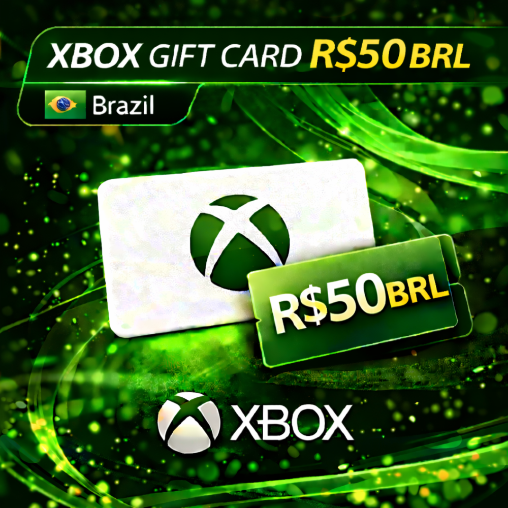 Подарочная карта Xbox 50 RS BRL