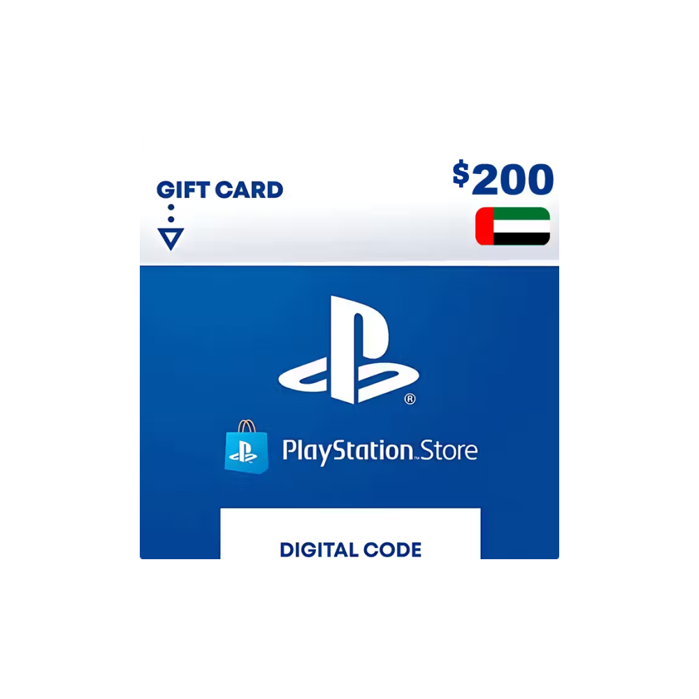 PlayStation Network Card PSN 200 USD (UAE) (Playstation/AE)