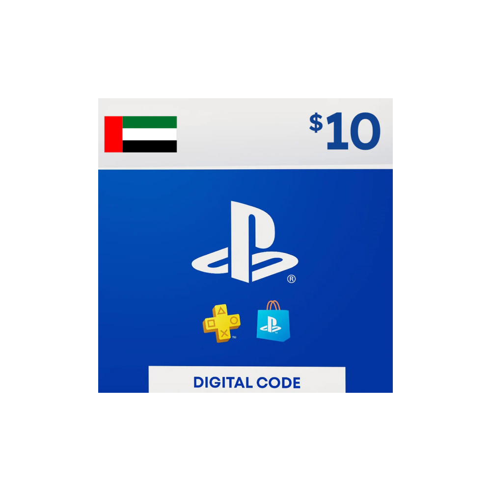 PlayStation Network Card PSN 10 USD (UAE) (Playstation/AE)