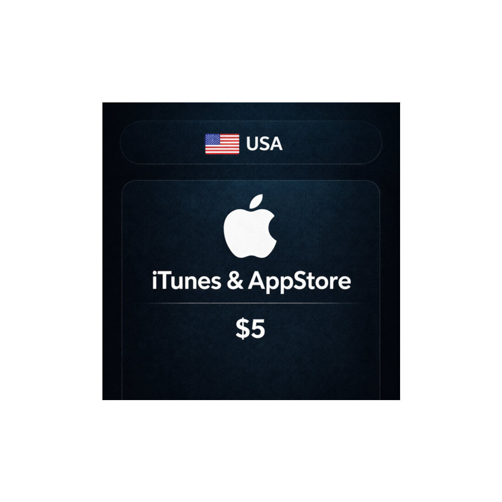 🍎 Подарочная карта Apple iTunes (USA) 5$