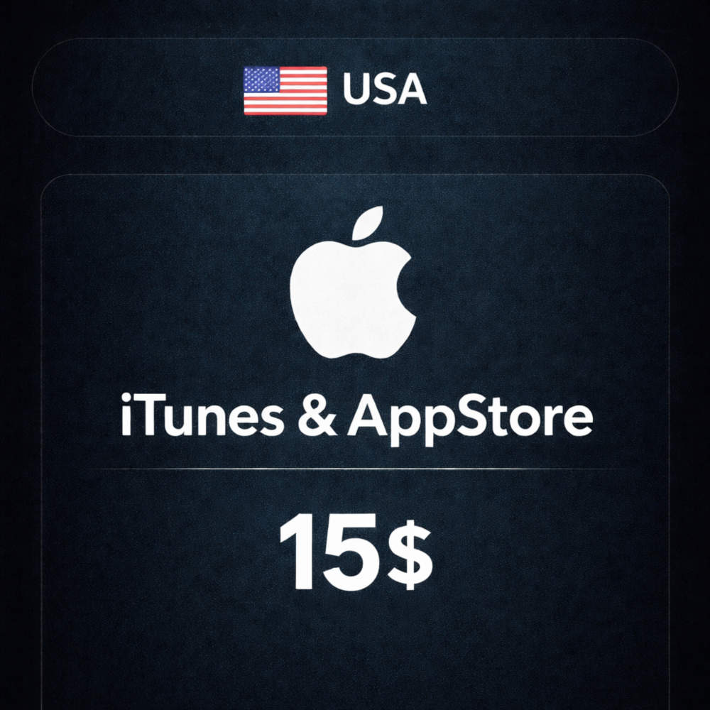 🍎 Подарочная карта Apple iTunes (USA) 15$