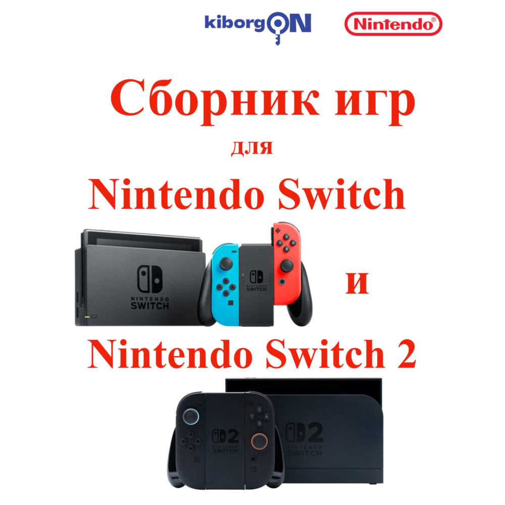 Приватный сборник игр на Nintendo Switch 2 и 1