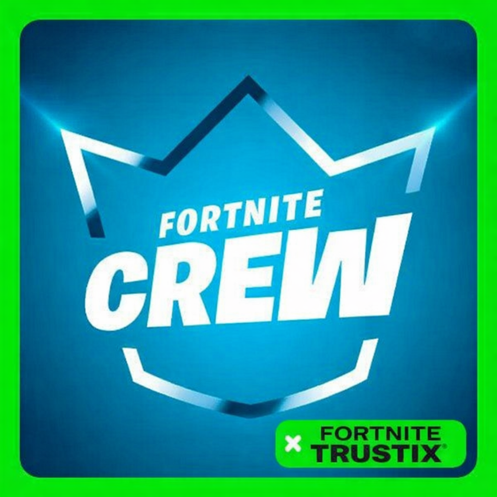 Fortnite Crew (Боевой пропуск + 1000 V-баксов) - 1 месяц