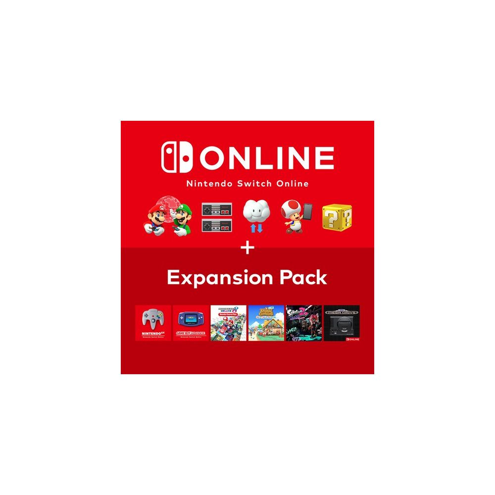 Nintendo Switch Online — Expansion Pack Membership (12 МЕС ПОДПИСКА)