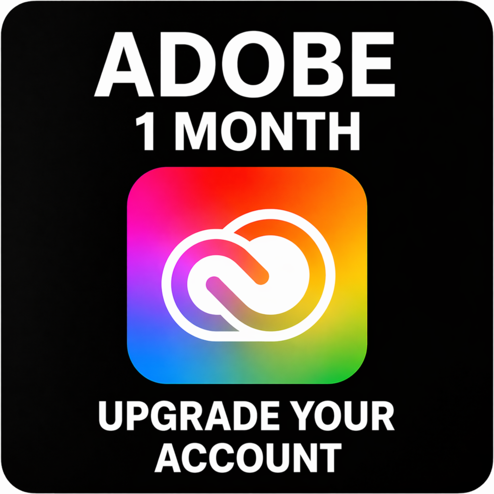 Подписка на Adobe Creative Cloud PRO на 1 месяц (вход в систему не требуется) ✅