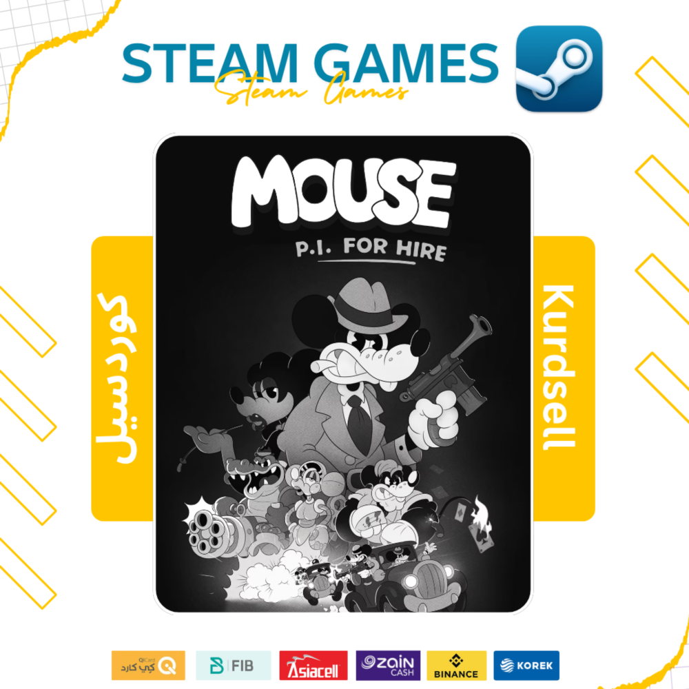 MOUSE: P.I. For Hire Deluxe Edition | NO GUARD | STEAM OFFLINE | ALL DLC AND BONUSES