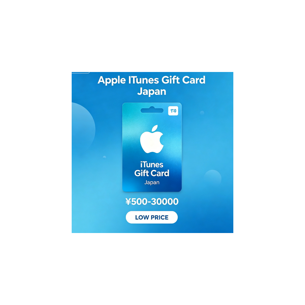 Подарочная карта Apple iTunes для Японии от 500 до 30000 иен. НИЗКАЯ ЦЕНА.