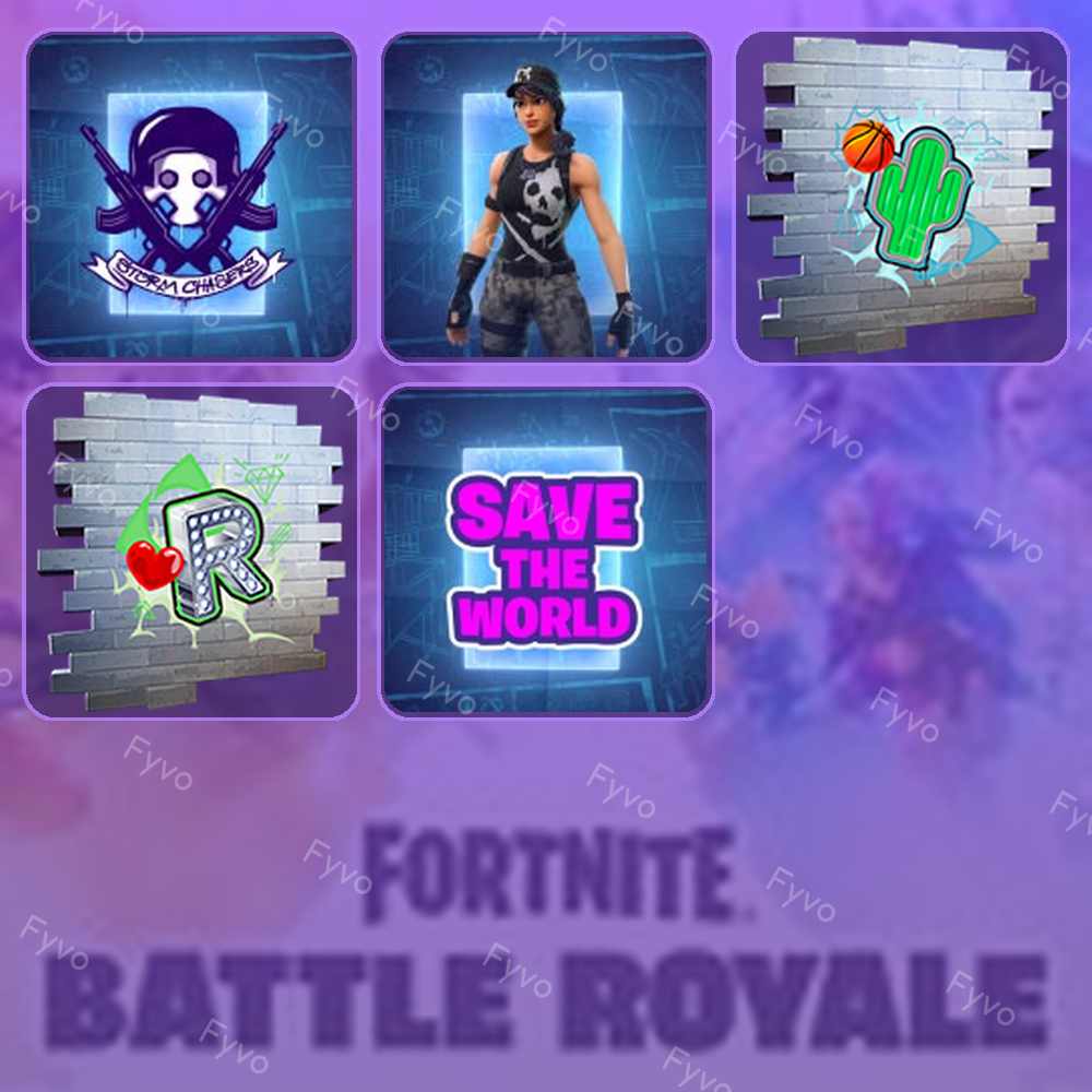 Fortnite Твич Дропс 5 Предметов