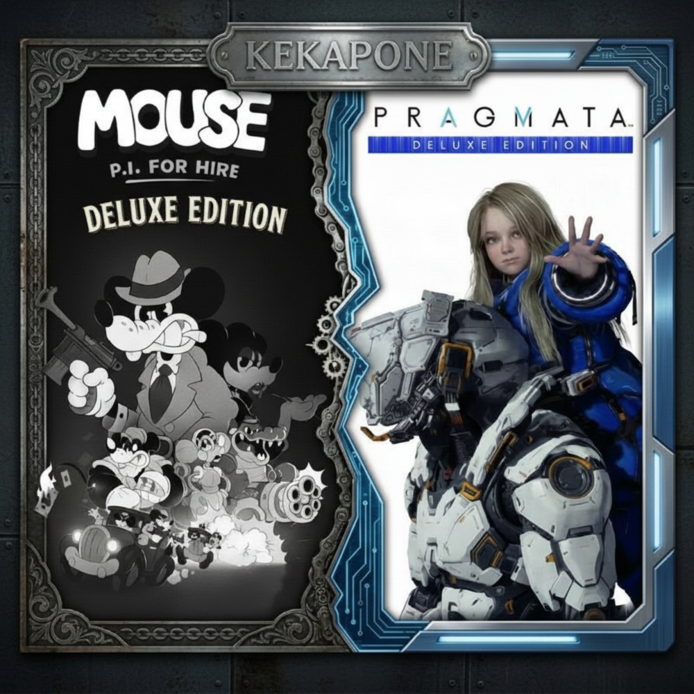 Mouse  P.I. For Hire Deluxe + PRAGMATA Deluxe Edition Оффлайн активация Cтим.