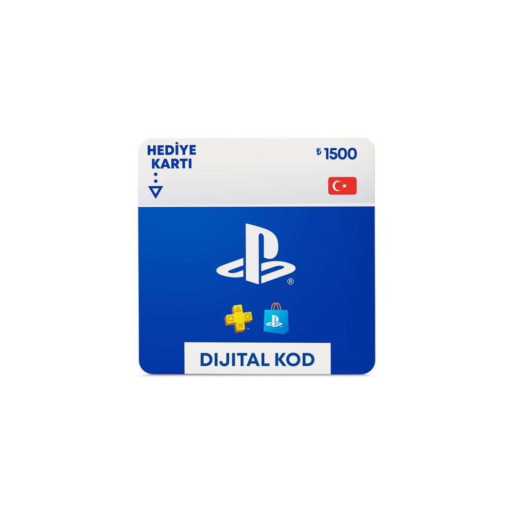 Цифровая подарочная карта PlayStation (PSN) на 1500 турецких лир | Быстрая доставка