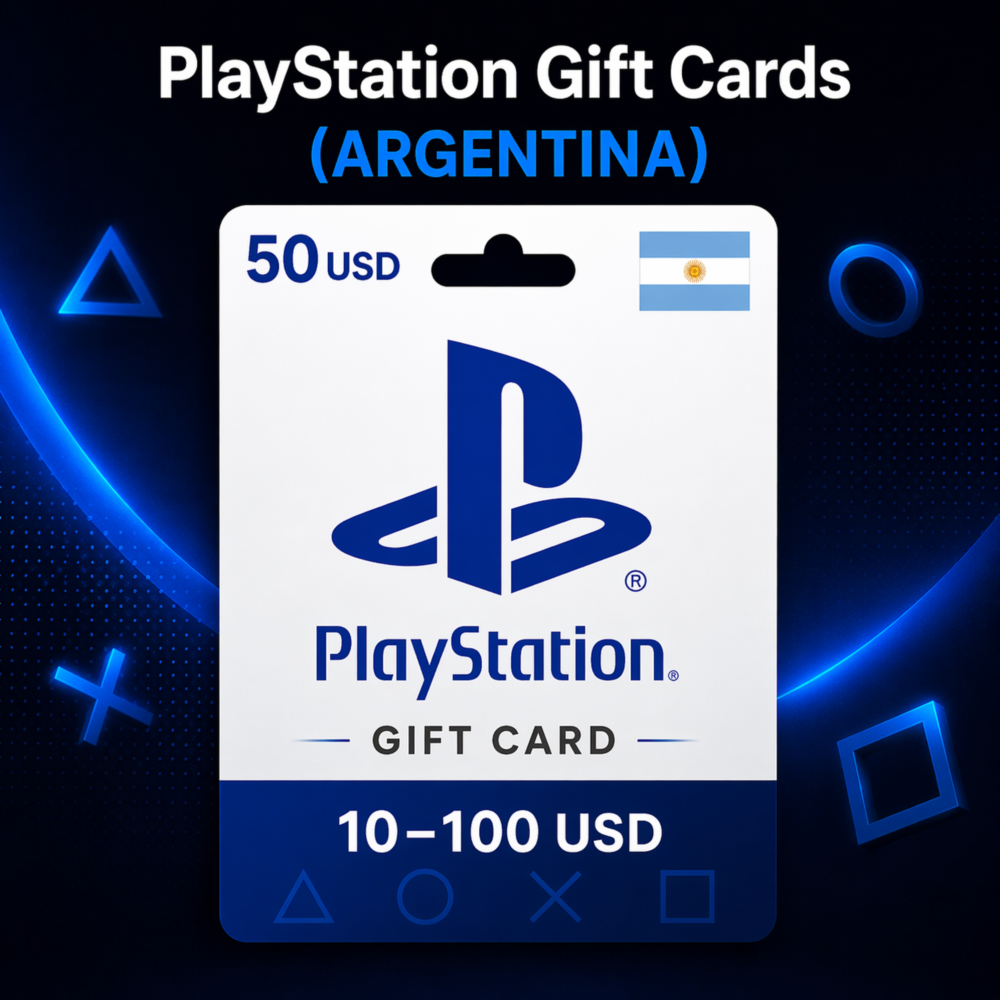 PlayStation Gift Cards Аргентина (AR) (USD) 10–100$ | Коды пополнения PSN