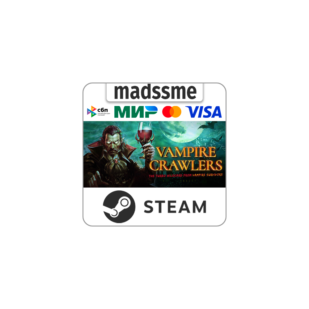 Vampire Crawlers: The Turbo Wildcard from Vampire Survivors * RU/KZ/СНГ/TR/AR * STEAM