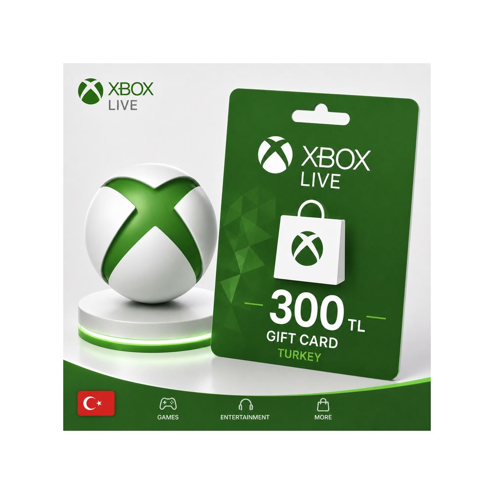 Xbox Подарочная карта 300 TL | Турция
