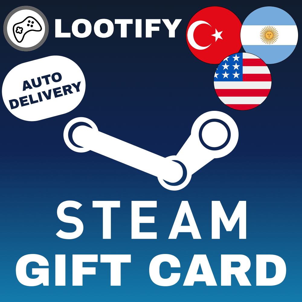 АВТО Steam 5-100 $ USD | КОД ПОПОЛНЕНИЯ | Турция Аргентина США