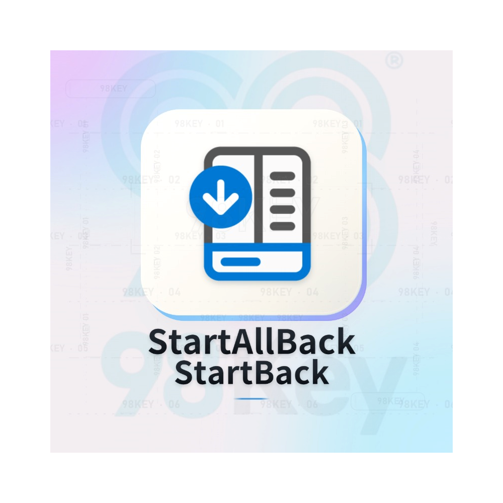 StartAllBack / StartBack ключ активации для Windows 11 / 10, 1 ПК
