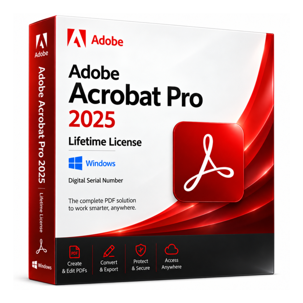 Adobe Acrobat Pro DC 2025 Professional | Ключ бессрочной лицензии