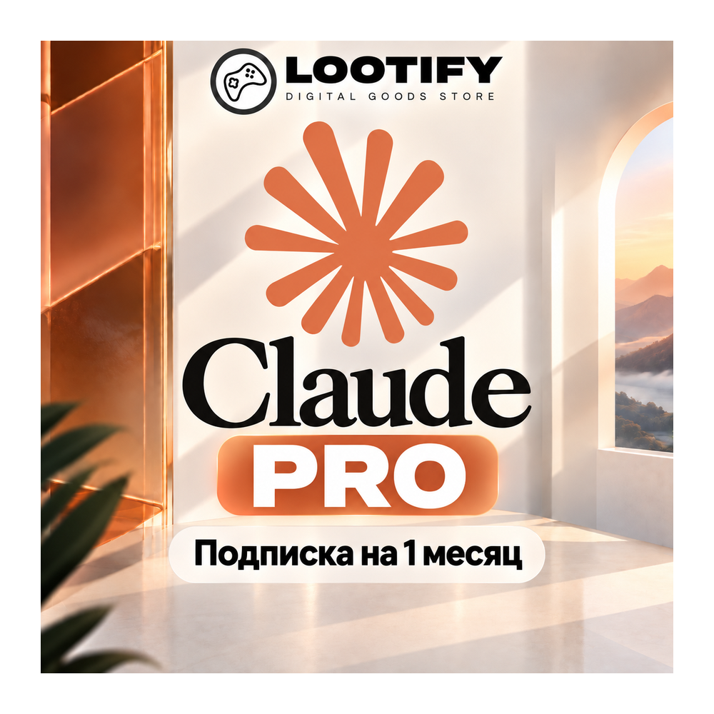 Claude AI PRO на 1 месяц подписка (Автовыдача)