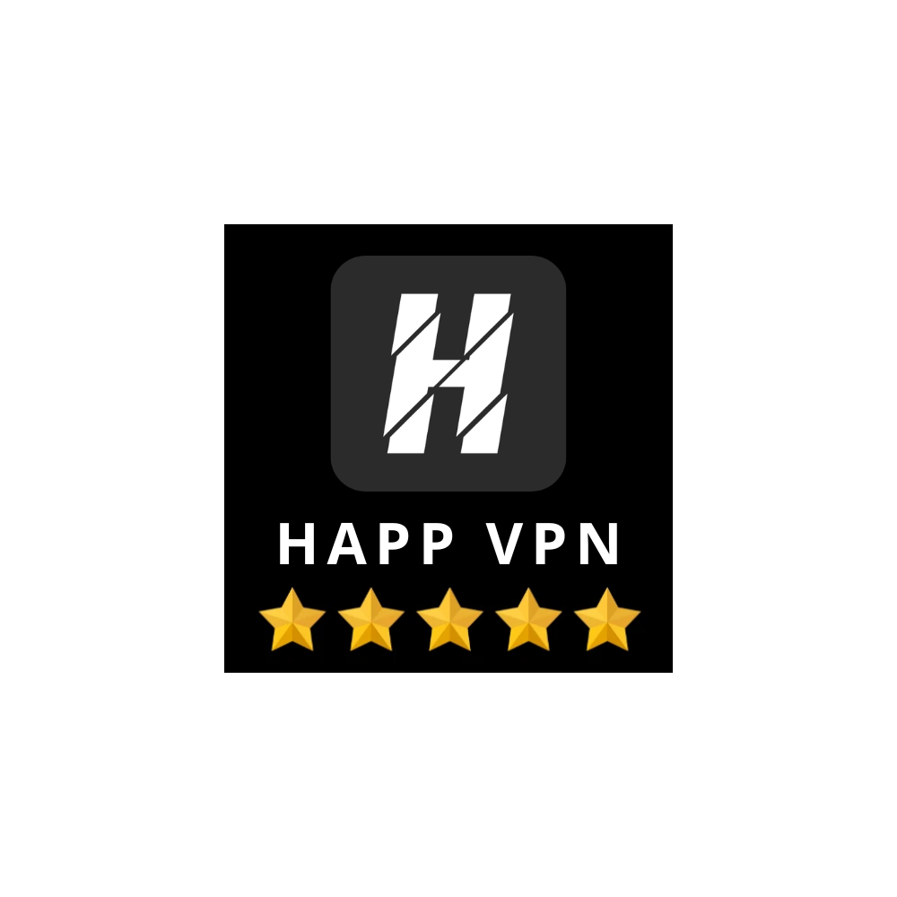 HAPP VPN | Белые списки LTE Обход | 35+ Локаций | Работает в РФ ВПН Vless