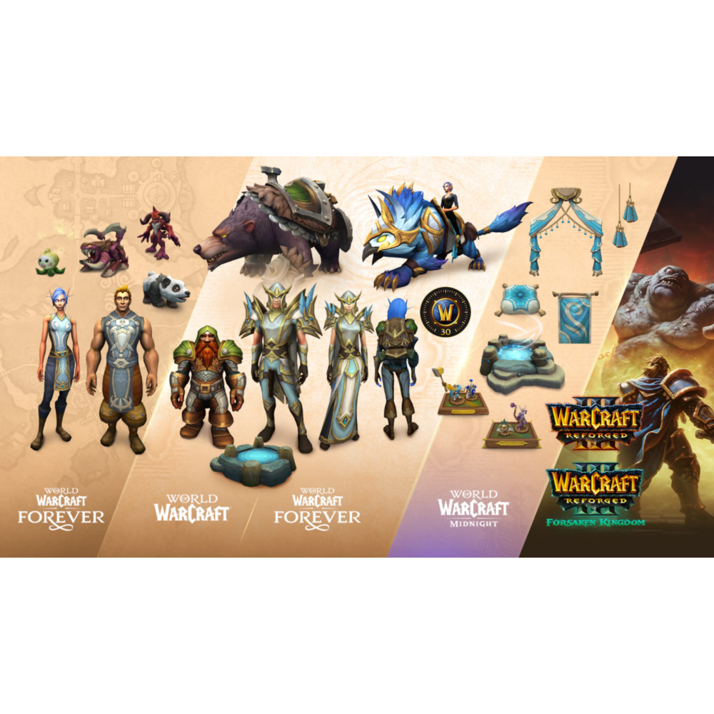 World of Warcraft WoW Forever Collection Код/Ключ РФ/РБ