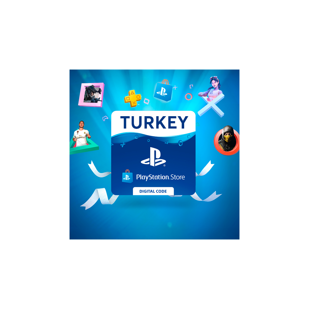PlayStation Store Wallet Turkey Карта (PSN) 250-5000 TRY (Лиры) Турция