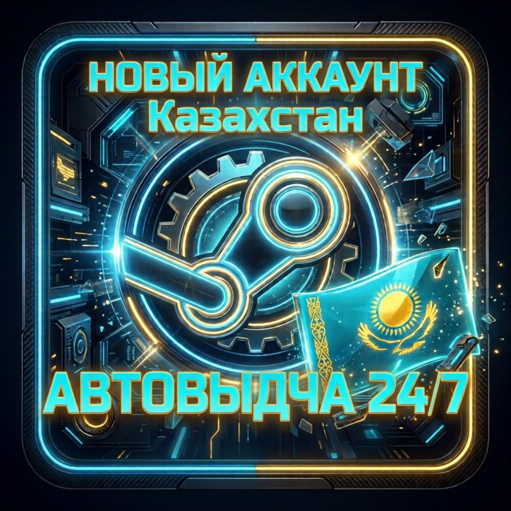 Steam Аккаунт КАЗАХСТАН (KZT) Авторег + Родная Почта Полный доступ