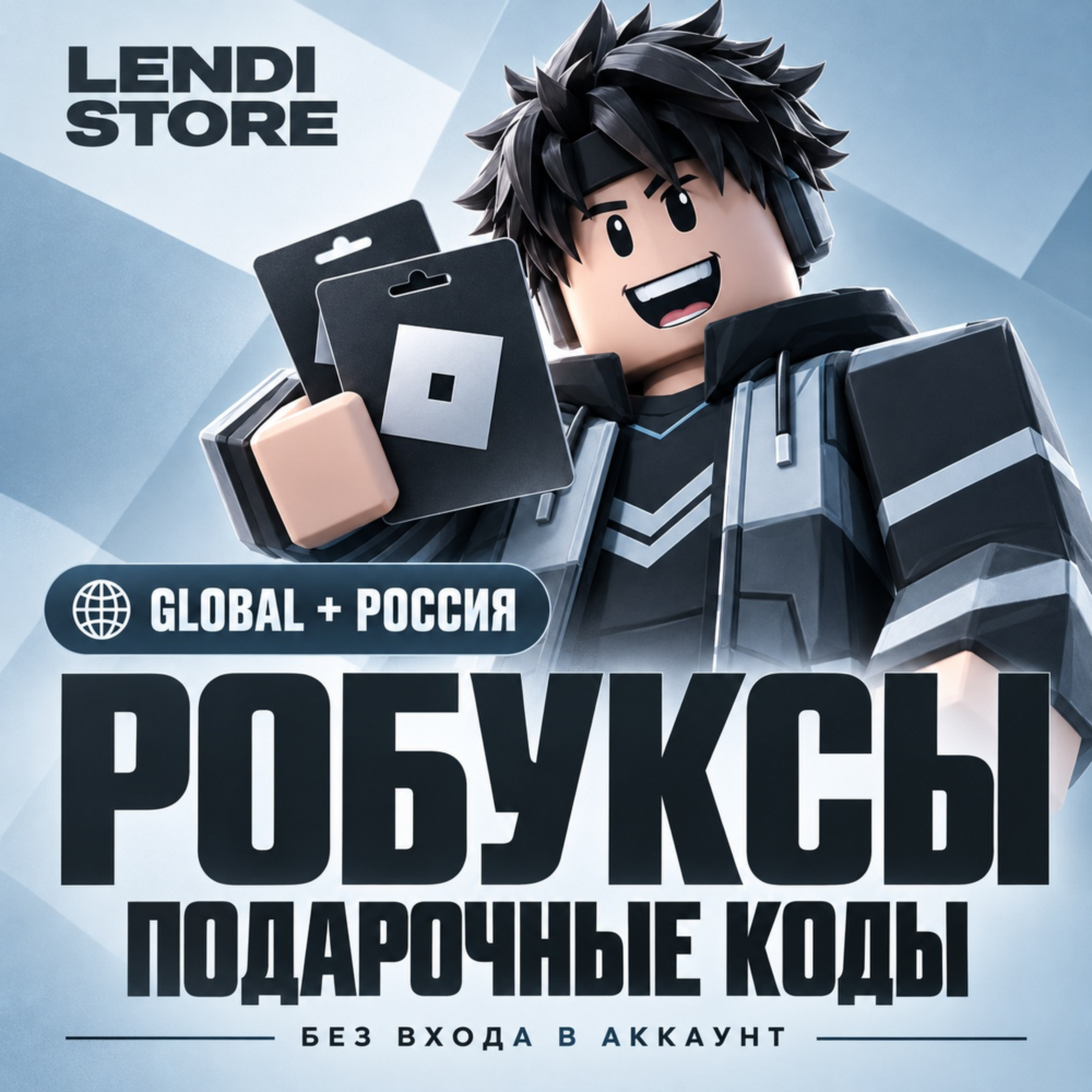 ROBLOX РОБУКСЫ КОДОМ 50-10000 | Global и Россия | Автовыдача