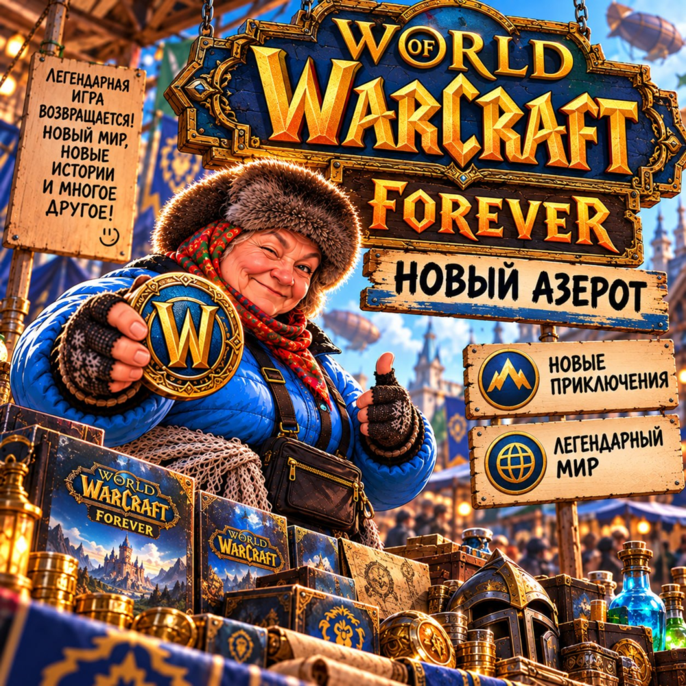 World of Warcraft: Forever/Skyborn ДЛЯ ВСЕХ РЕГИОНОВ | Подарком