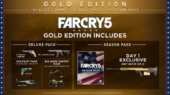 ⭐ Far Cry 5 Gold Edition EU Ubisoft Connect Key 🔑EUROP