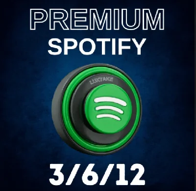 💚 3/6/12 SPOTIFY PREMIUM 🎶INDIVIDUAL/DUO 💚🌎